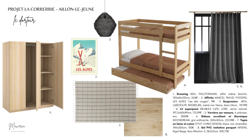 Planche tendance - Dortoir